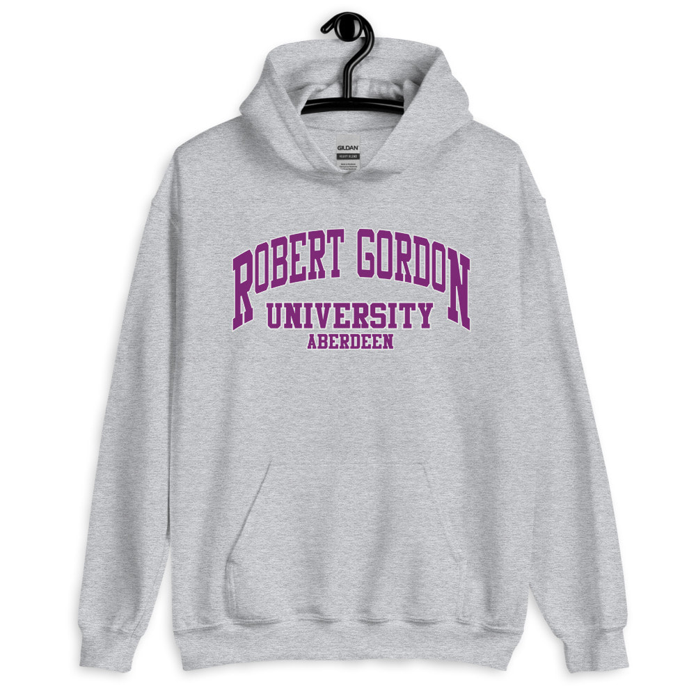 Campus Hoodie (Purple Print) | RGU:Union
